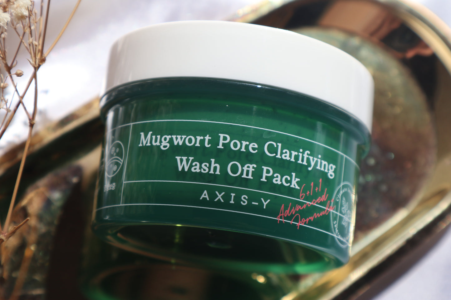 AXIS-Y MUGWORT PORE CLARIFYING WASH OFF PACK