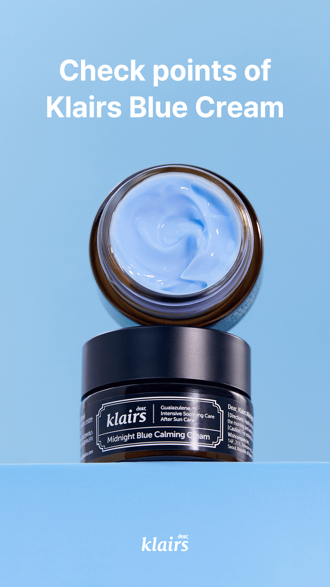 Klair`s Midnight Blue Calming Cream