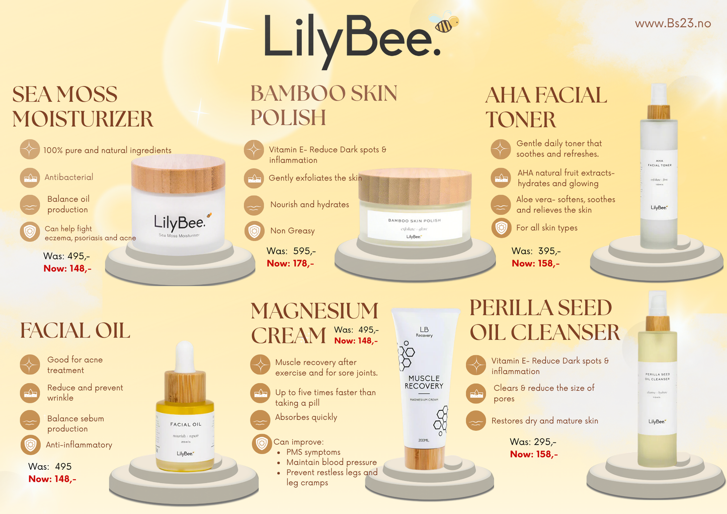 LilyBee Recovery Magnesium Cream