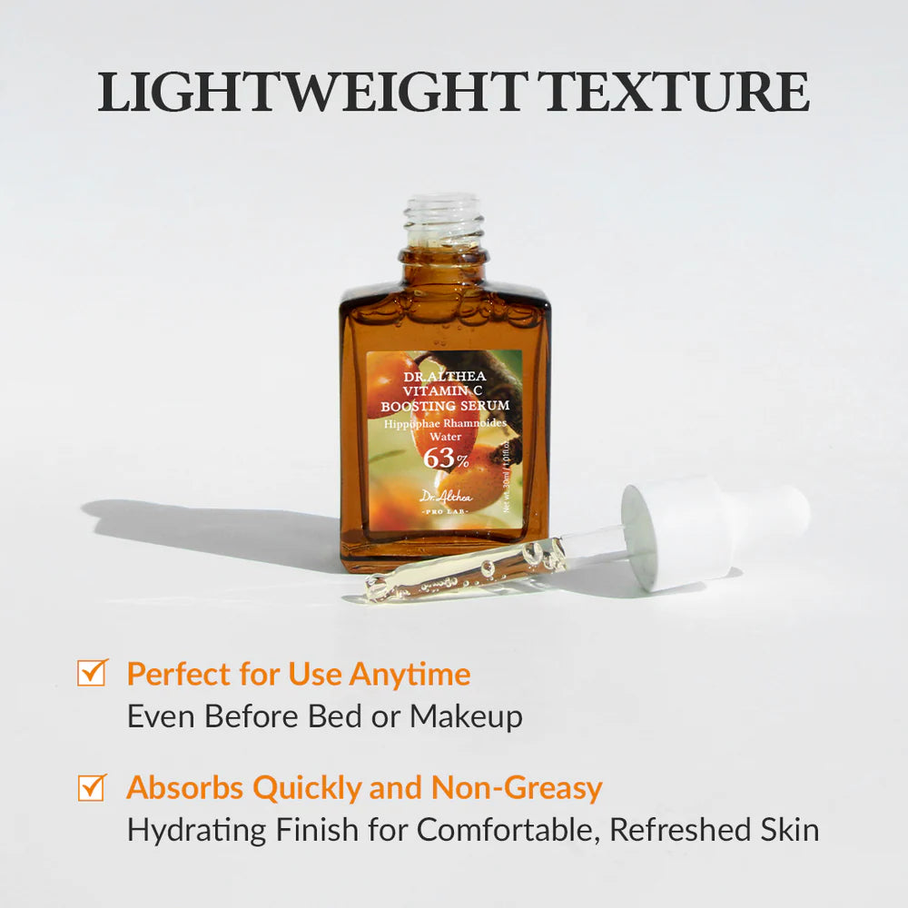 Dr. Althea Post Acne Care Set (Boosting) | 345 Relief Cream & Vitamin C Boosting Serum