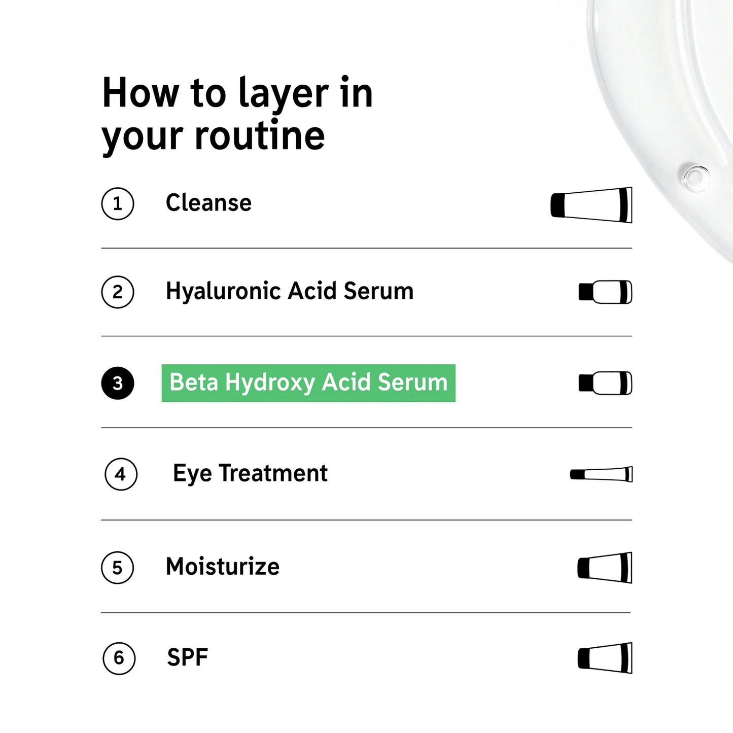 THE INKEY LIST BETA HYDROXY ACID SERUM (BHA)