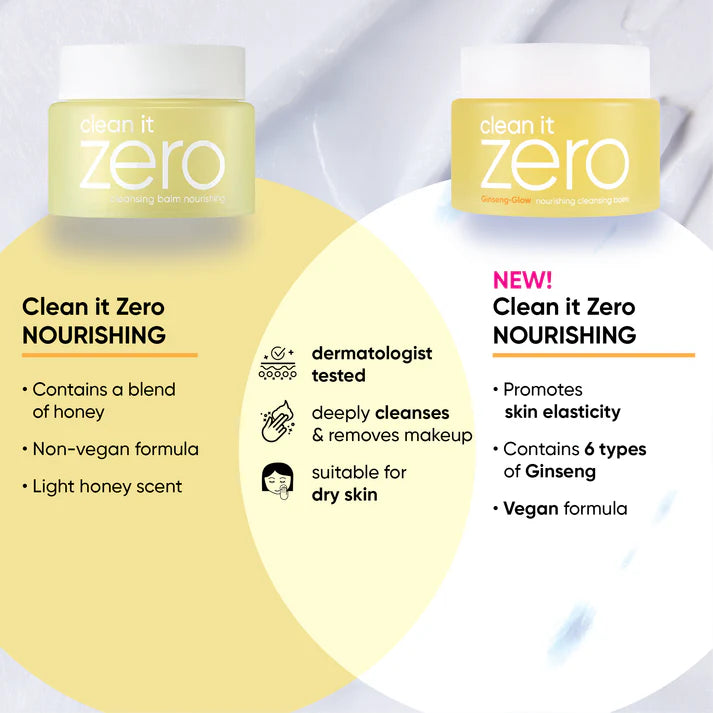 Banila Co Clean It Zero Cleansing Balm Nourishing Ginseng-glow