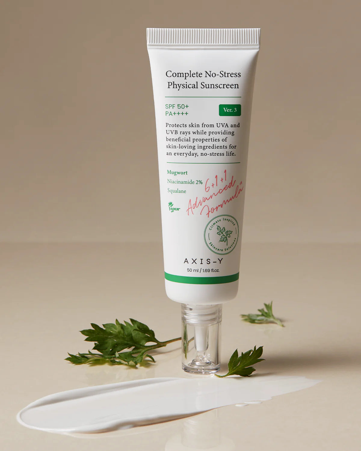 AXIS-Y COMPLETE NO-STRESS PHYSICAL SUNSCREEN 50ML
