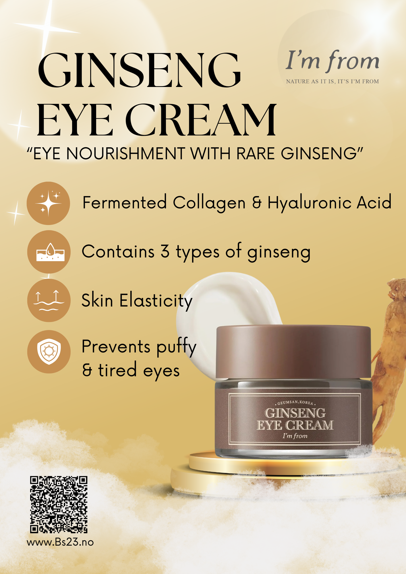 I'M FROM GINSENG EYE CREAM