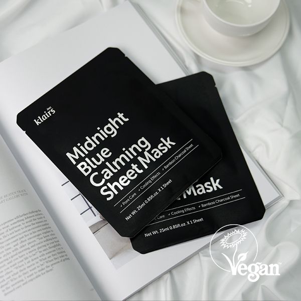 Klair's Midnight Blue Calming Sheet Mask