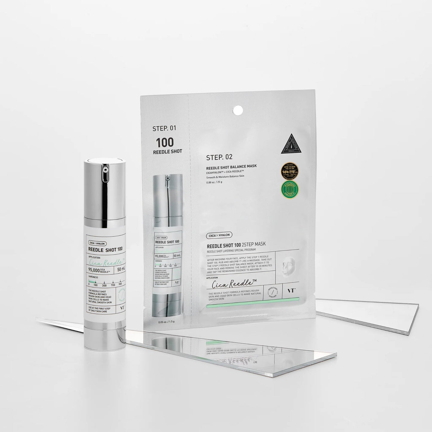 VT Cosmetics Mild Reedle Shot 100 2-Step Mask