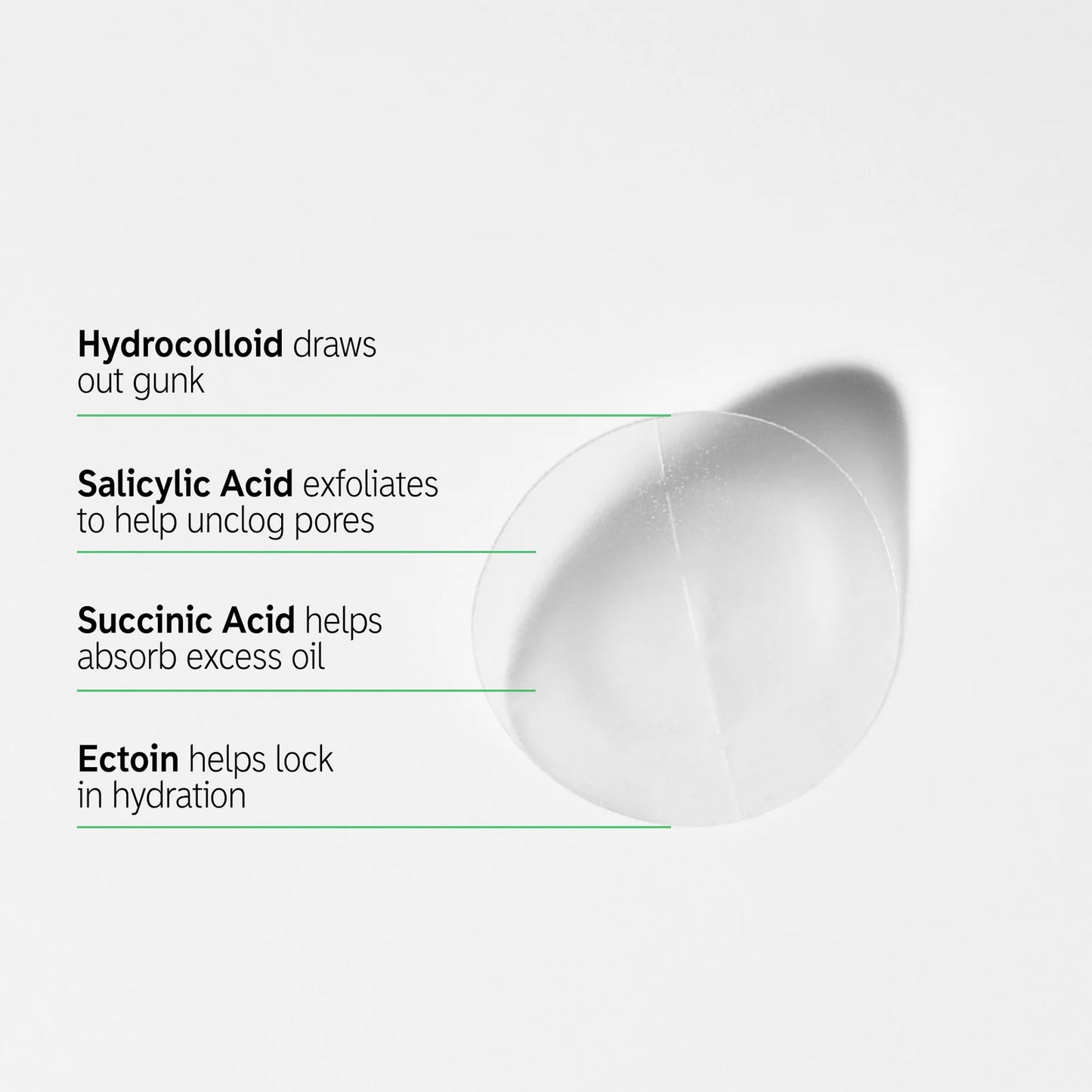 The Inkey List Hydrocolloid Invisible Pimple Patches