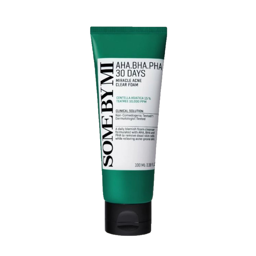 SOME BY MI AHA BHA PHA 30 Days Miracle Acne Clear Foam