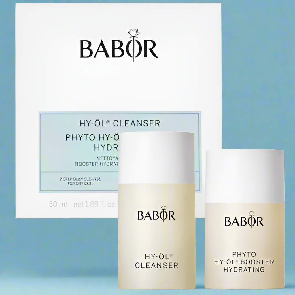 BABOR HY-ÖL Cleanser & Phyto HY-ÖL Booster Hydrating REISESTØRRELSE