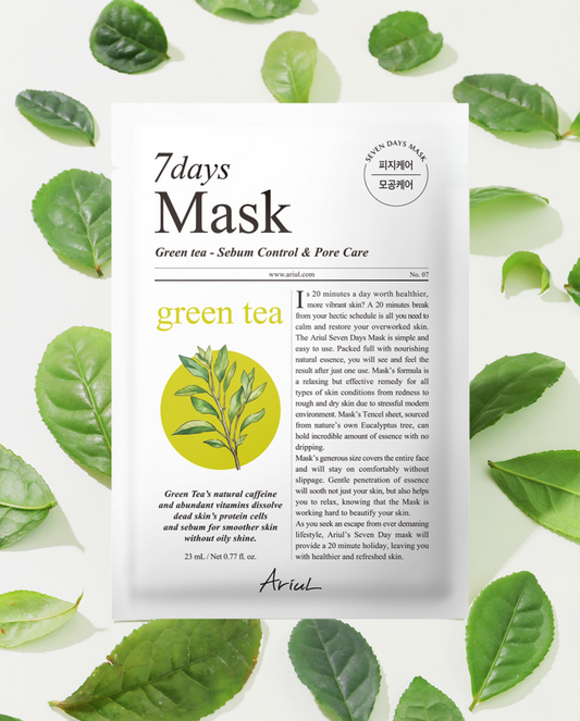 Ariul 7 Days Green Tea – Sebum Control & Peeling