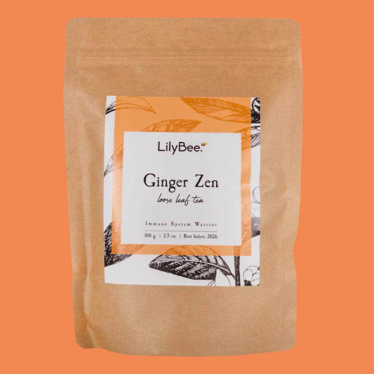 LilyBee Ginger Zen Loose Leaf Tea