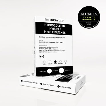 The Inkey List Hydrocolloid Invisible Pimple Patches