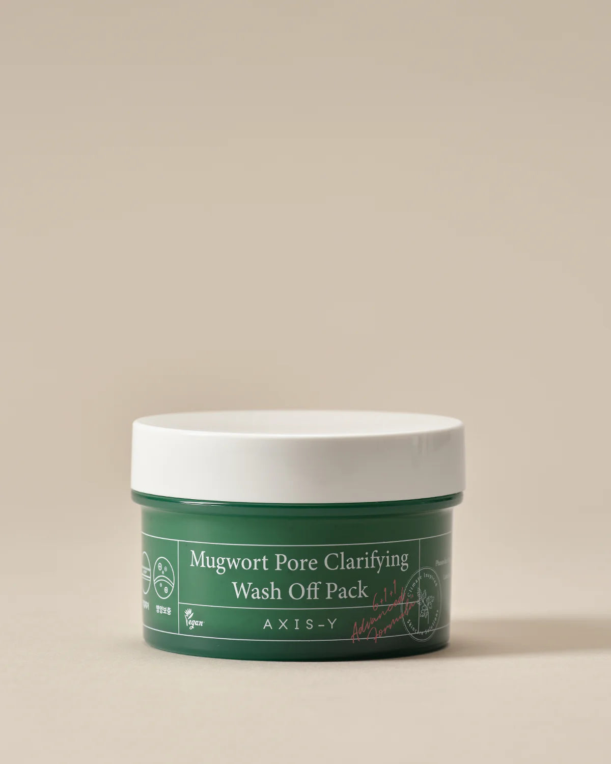 AXIS-Y MUGWORT PORE CLARIFYING WASH OFF PACK