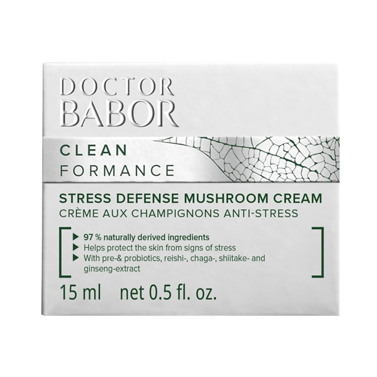 DOCTOR BABOR CLEANFORMANCE STRESS DEFENSE MUSHROOM CREAM