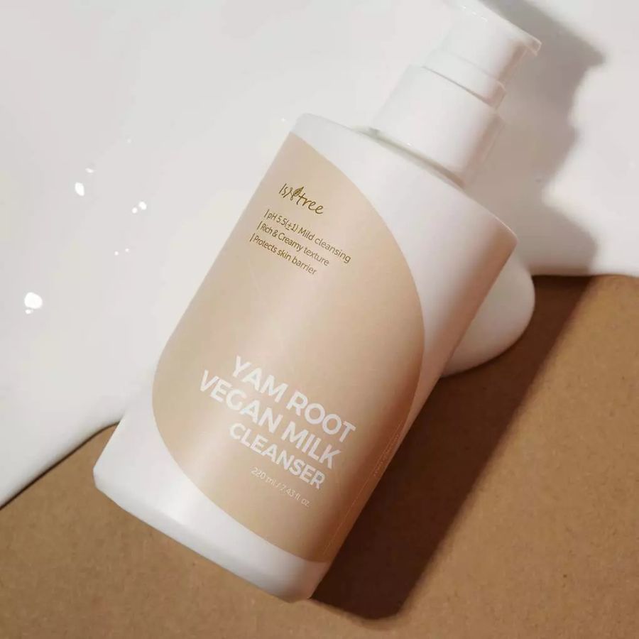 Isntree Yam Root Vegan Milk Cleanser