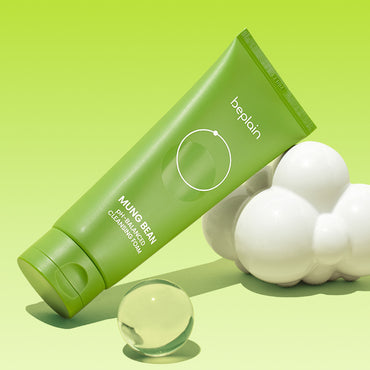 Beplain Mung Bean pH Balanced Cleansing Foam Jumbo Size 160ml